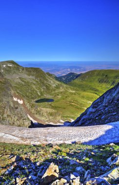 Yüksek dağ güzel manzara