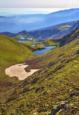 Yüksek dağ güzel manzara