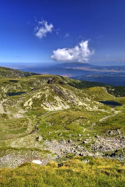 Bela Paisagem Montanha Alta — Fotografia de Stock