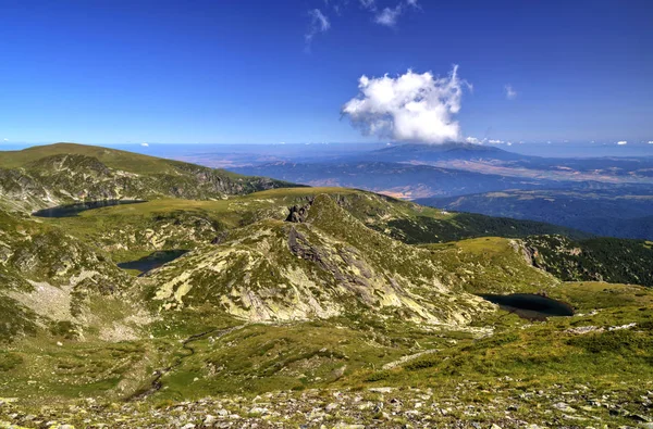 Yüksek dağ güzel manzara