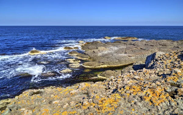 Hermoso Paisaje Costa Rocosa — Foto de Stock