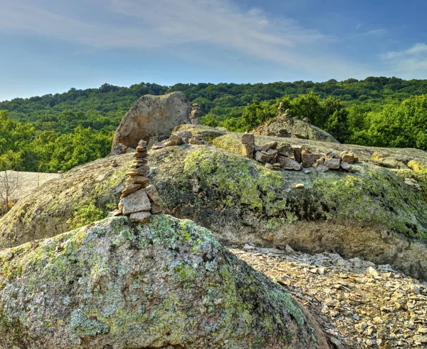 Wunderschöne Landschaft Mit Interessanten Felsformationen — Stockfoto