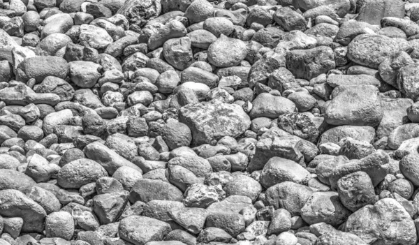 Pedra Fundo Preto Branco — Fotografia de Stock