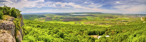 Vakkert Sommerlandskap Landsbyen Razdelna Bulgaria – stockfoto