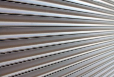 Kahverengi metal Panjur Kapı bir desen ve arka plan olarak
