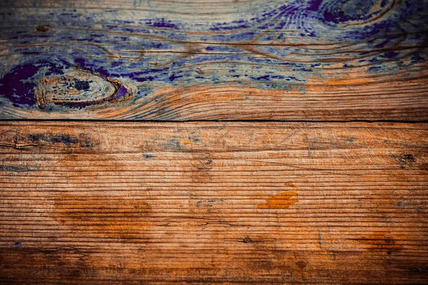 yatay versiyonu renkli boya ile lekeli ahşaptan yapılmış mükemmel dokusal arka plan