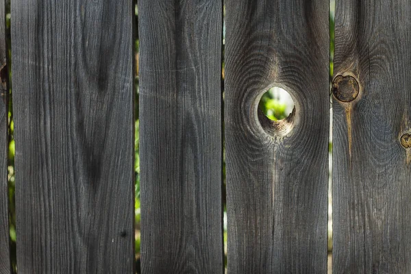 Όμορφη Ομαλή Φράχτη Μια Τρύπα Αυτό Μέσω Της Οποίας Μπορείτε — Φωτογραφία Αρχείου