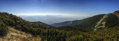 panoramik Vratna Vadisi Milli Park Mala Fatra, Slovakya
