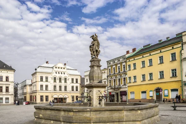 View Main Square Old European City — Stock Photo, Image