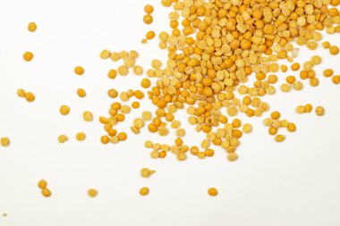 beyaz üzerinde izole Mısır üst görünümü çekim