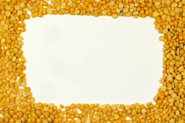 beyaz üzerinde izole Mısır üst görünümü çekim