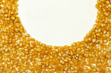 beyaz üzerinde izole Mısır üst görünümü çekim