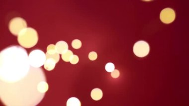 Pembe arka plan üzerinde ışıklar Bokeh 