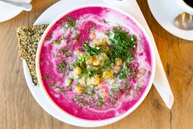 Vegan gıda, sağlıklı Brunch kahvaltı. Konsept Detox Diyet. 