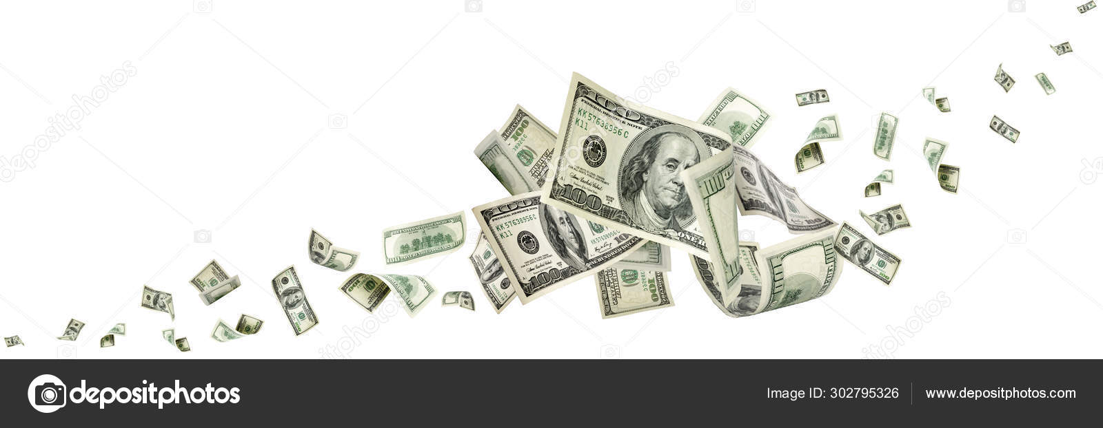 Hundred Dollar Bill Falling Money Isolated Background American Stock Photo By C Mvelishchuk Hundred Dollar Bill Falling Money Isolated Background American Stock Photo By C Mvelishchuk