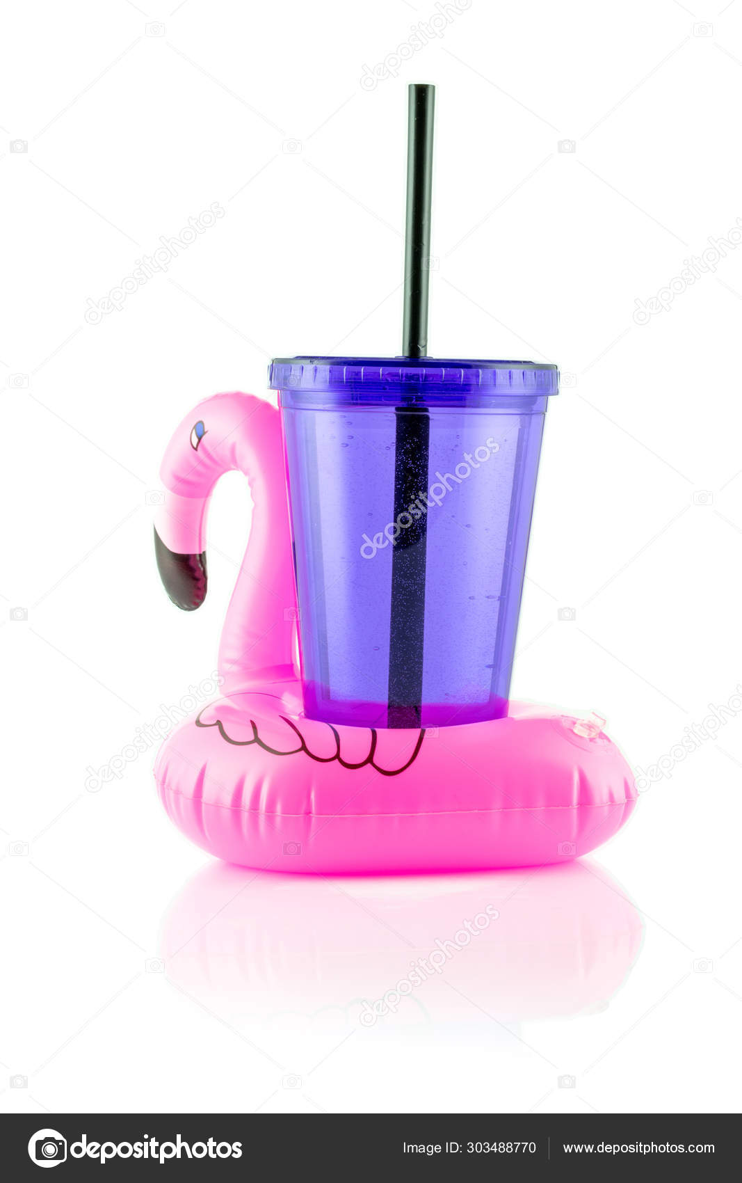 inflatable flamingo rubber ring