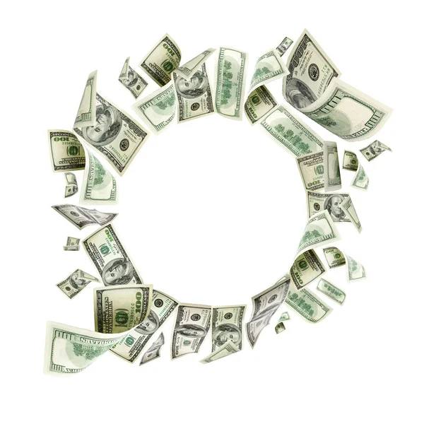 ドル記号。アメリカのお金現金の背景、私たち手形。マネーファル — ストック写真