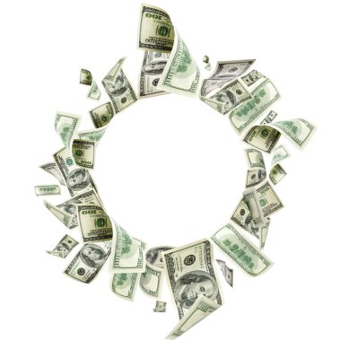 Dolar işareti. Amerikan parası. Nakit arka plan, biz fatura. Para fal