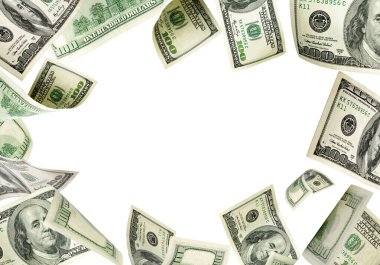 Para geçmişi. Amerika'nın 100 doları. Usd nakit para fal