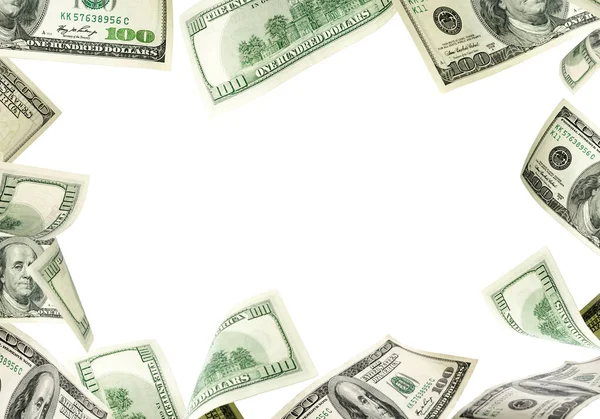 Dollar sedel. Washington American kontanter. USD pengar bakgrund. Mån — Stockfoto