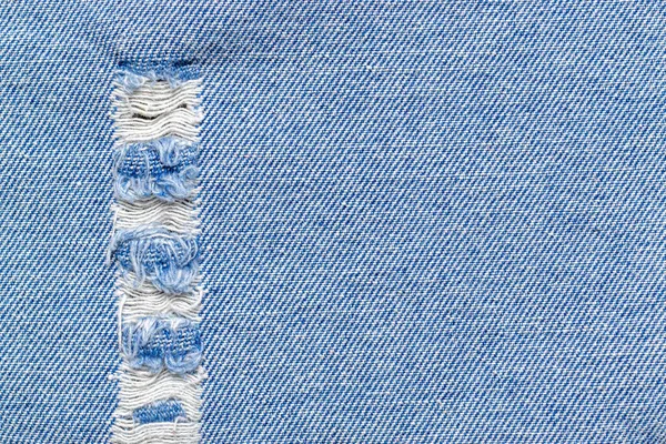 Синяя Джинсовая Текстура Ткань Джинсовой Ткани Индиго Копировальным Местом Винтажного — стоковое фото