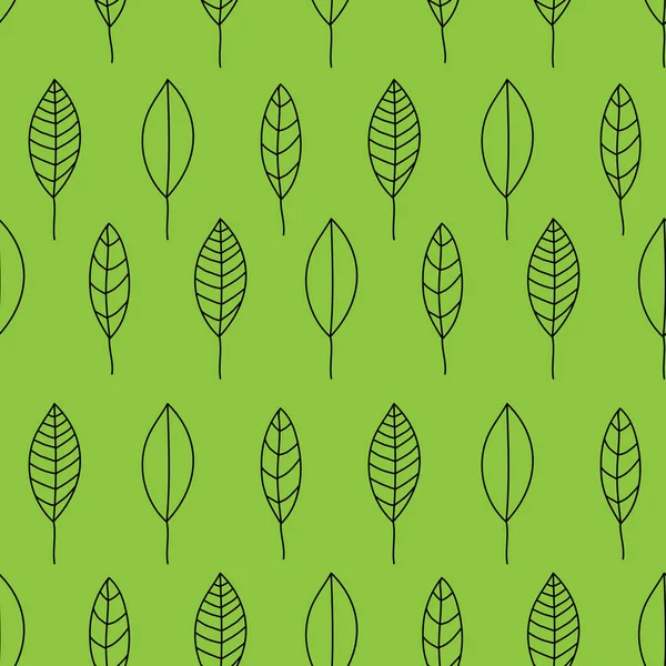 Seamless leafs pattern randomly distributed. Decorations and ornament.