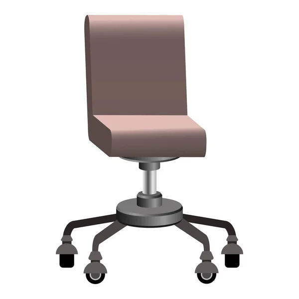 Trendy Διάνυσμα Ισομετρική Καρέκλα Γραφείου Μοντέρνα Καρέκλα Υπολογιστή Ρεαλιστικές Ανοιχτό — Διανυσματικό Αρχείο