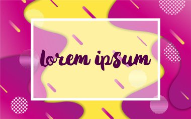 Yaratıcı soyut geometrik duvar kağıdı. Kontrast renkler. Vektör tasarım düzen afiş sunumlar, el ilanları, afişler ve davetler için