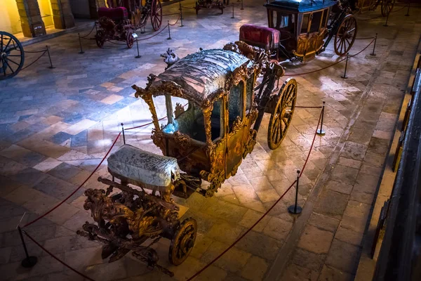 Lisboa. Portugal - 28 de febrero de 2017 National Coach Museum — Foto de Stock