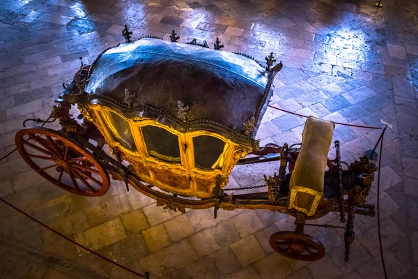 Lisboa. Portugal - 28 de febrero de 2017 National Coach Museum — Foto de Stock