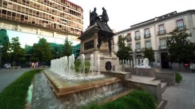 24 Mayıs 2020, Granada, İspanya. Granada Katolik Bölgesi Isabella 'nın akşam manzarası.