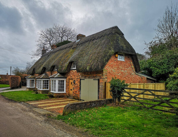 Thatched Cottage English Village House.
