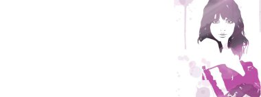 duvar kağıdı, poster veya baskı için arka plan veya afiş reklam yüksek çözünürlüklü jpeg için çizilmiş moda illüstrasyon el