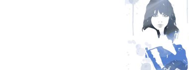 duvar kağıdı, poster veya baskı için arka plan veya afiş reklam yüksek çözünürlüklü jpeg için çizilmiş moda illüstrasyon el