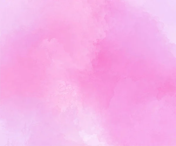 Soft Rosa Watercolor Pincel Artístico Acidente Vascular Cerebral Isolado Fundo — Fotografia de Stock