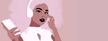 Asyalı kadın yüzü, resim 