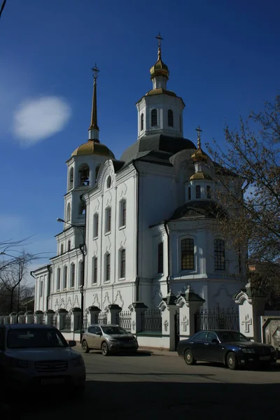 Ruská Federace Město Irkutsk Kostel Pucci — Stock fotografie