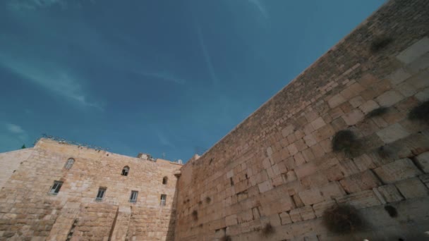 Západní Zeď Staré Město Jeruzalém — Stock video