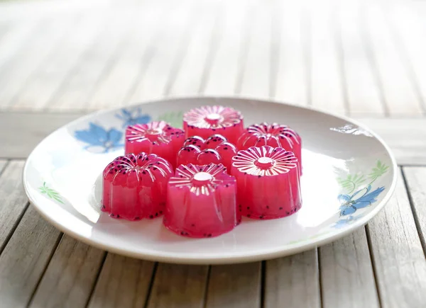 Agar agar (Jelly) dessert — Stock Photo, Image