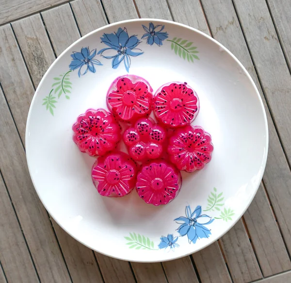 Agar agar (Jelly) dessert — Stock Photo, Image