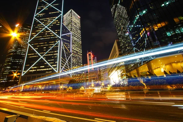 Hong Kong immeubles de grande hauteur ou gratte-ciel — Photo