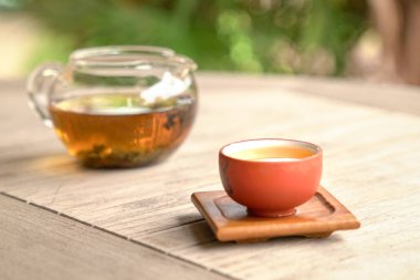 Çaydanlık ile Çin çayı