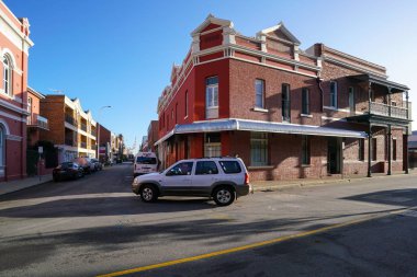 Fremantle, Batı Avustralya - iyi korunmuş mimari 