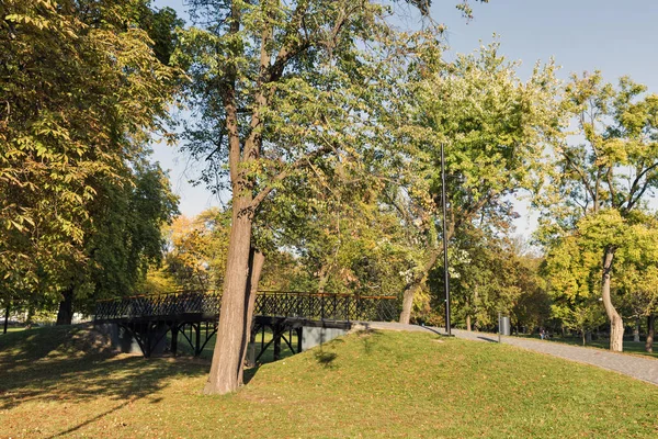 Mestsky City Park Binnenstad Van Kosice Slowakije Kosice Culturele Hoofdstad — Stockfoto