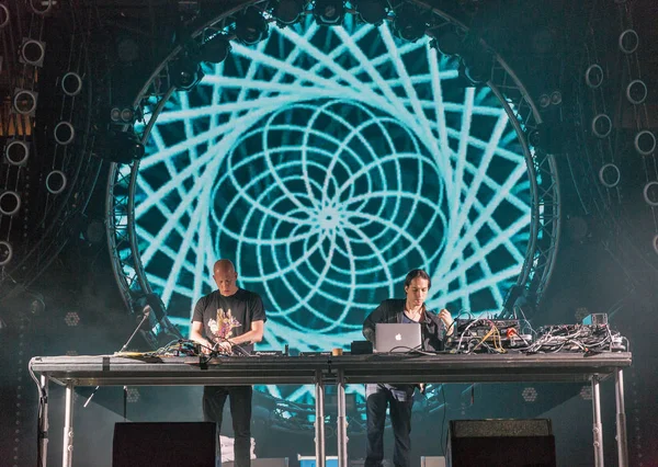 Kiev Ucrania Julio 2018 Infected Mushroom Dúo Israelí Psicología Electrónica — Foto de Stock