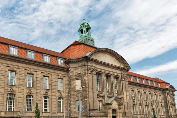 Federal Ministry for Economic Affairs and Energy building facade in Berlin, Germany