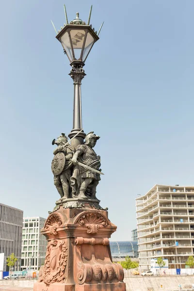 Estatua Del Puente Moltke Berlín Alemania —  Fotos de Stock