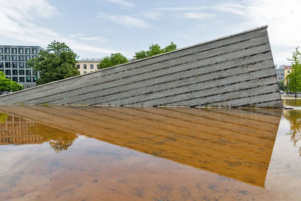 Berlin Duitsland Juli 2018 Beroemde Invaliden Park Met Invaliden Wand — Stockfoto
