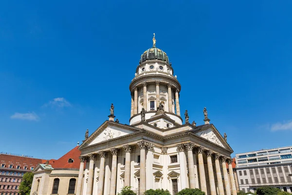 Немецкая Церковь Площади Жандарменмаркт Берлине Германия — стоковое фото