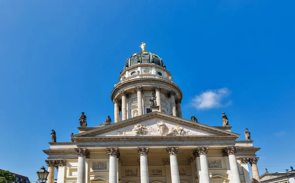 Extérieur Église Allemande Sur Place Gendarmenmarkt Berlin Allemagne — Photo